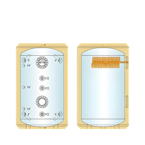 Energiavaraaja Akvaterm Akva EK 1000. Tuotenro: 5235058