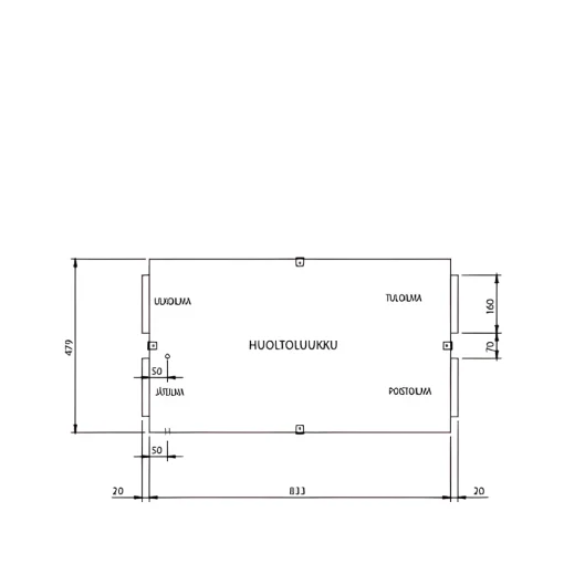 Ilmanvaihtokone Enervent LTR-3 eAir E, tuotenro: 7935674