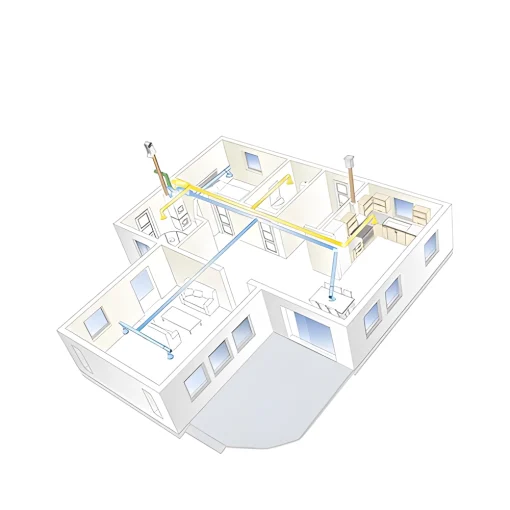 Ilmanvaihtokone Swegon CASA R5 Smart R 800W RH, tuotenro: 7906850