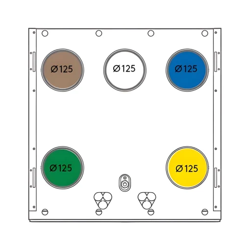 Ilmanvaihtokone Swegon CASA W3 Smart XS L 1240W RH, tuotenro: 7906918