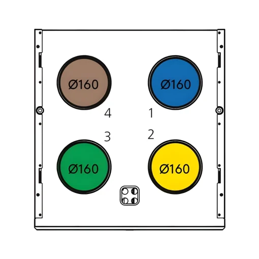 Ilmanvaihtokone Swegon Casa W5 Smart WA-L RH, tuotenro: 7906862