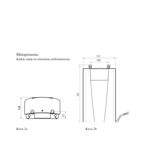 Läpivirtauslämmitin Metromini 11kW, Tuotetunnus: 5273527