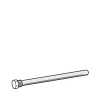 Nibe Compact ja VPA 300 lämminvesivaraaja varaosa: magnesium 775 mm anodi yli 300l varaajiin. LVI: 5271869, tuotenro: 434777.