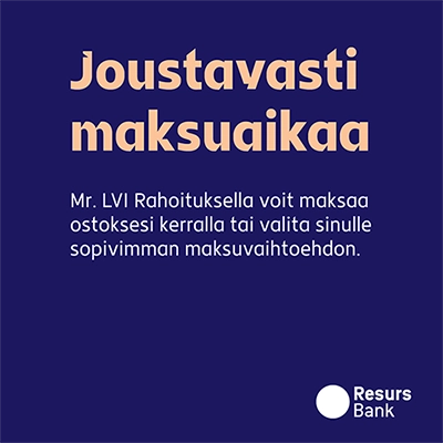 30–60 päivää korotonta ja kulutonta maksuaikaa Mr. LVI Rahoituksella